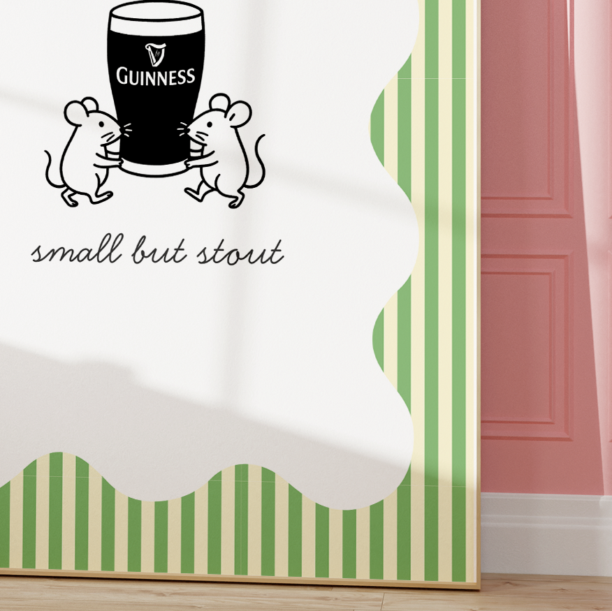 Small But Stout Irish Print