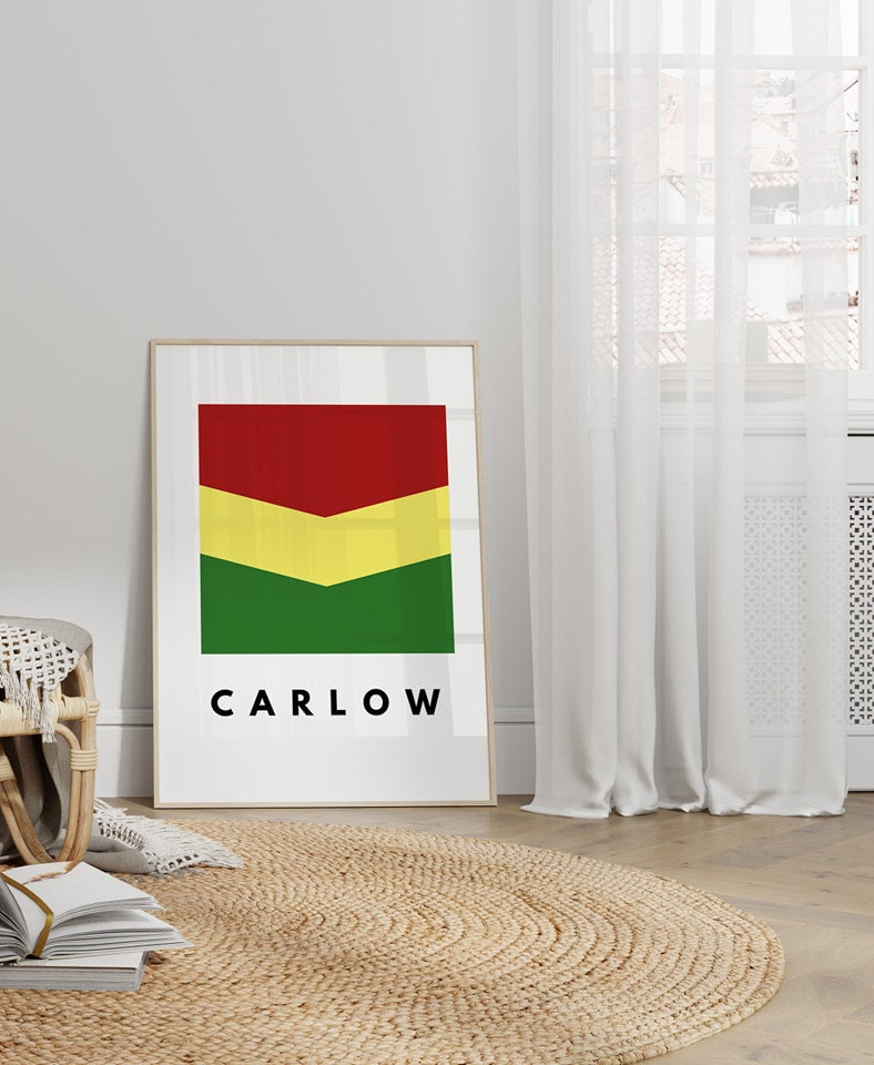 Irish County Colour Prints