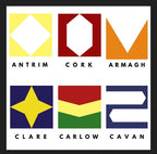 Irish County Colour Prints