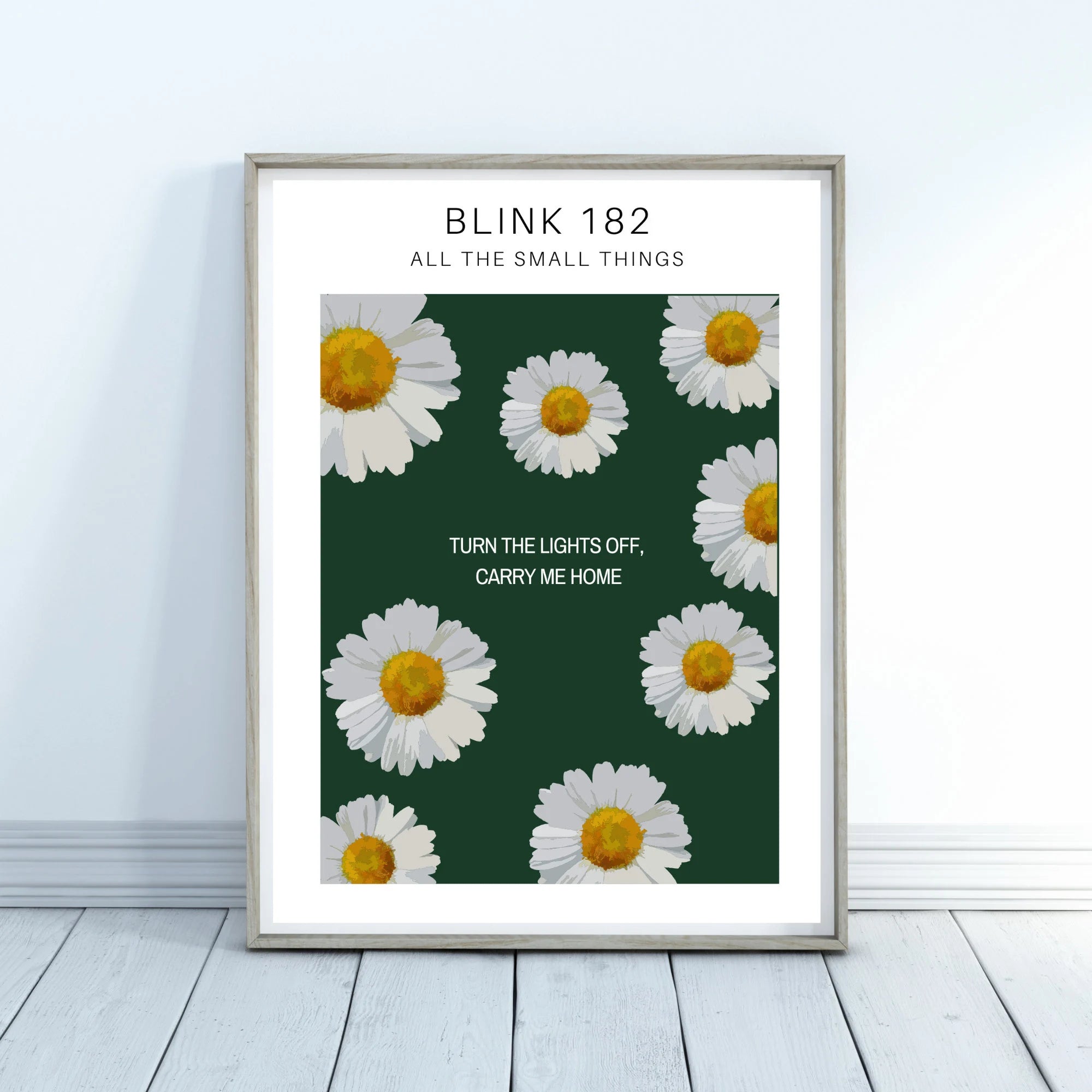 Blink182 All The Small Things inspired Print