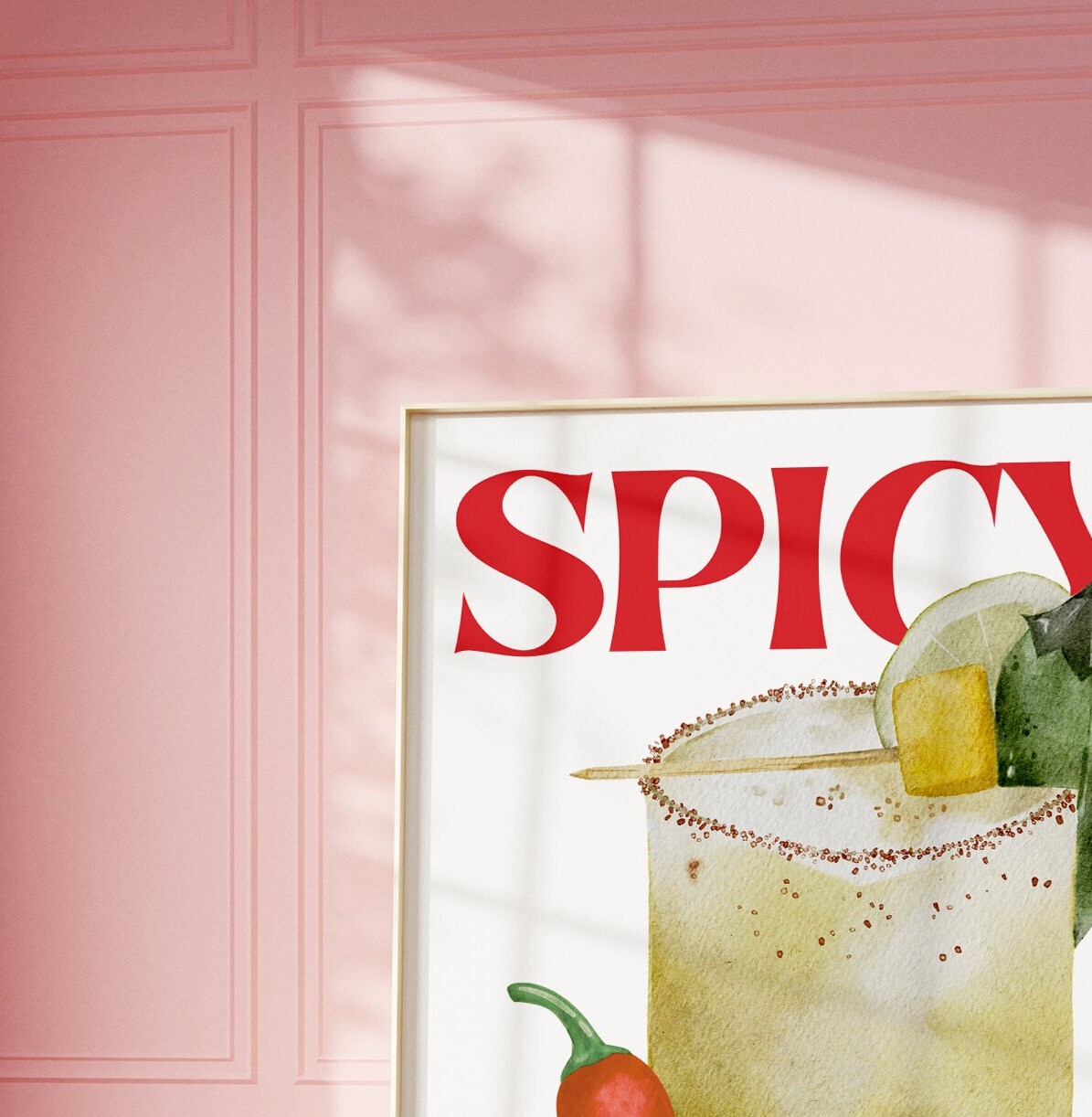 Spicy Marg Home Decor Print