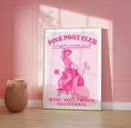 Chappell Roan Pink Pony Club Inspired Print