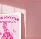 Chappell Roan Pink Pony Club Inspired Print