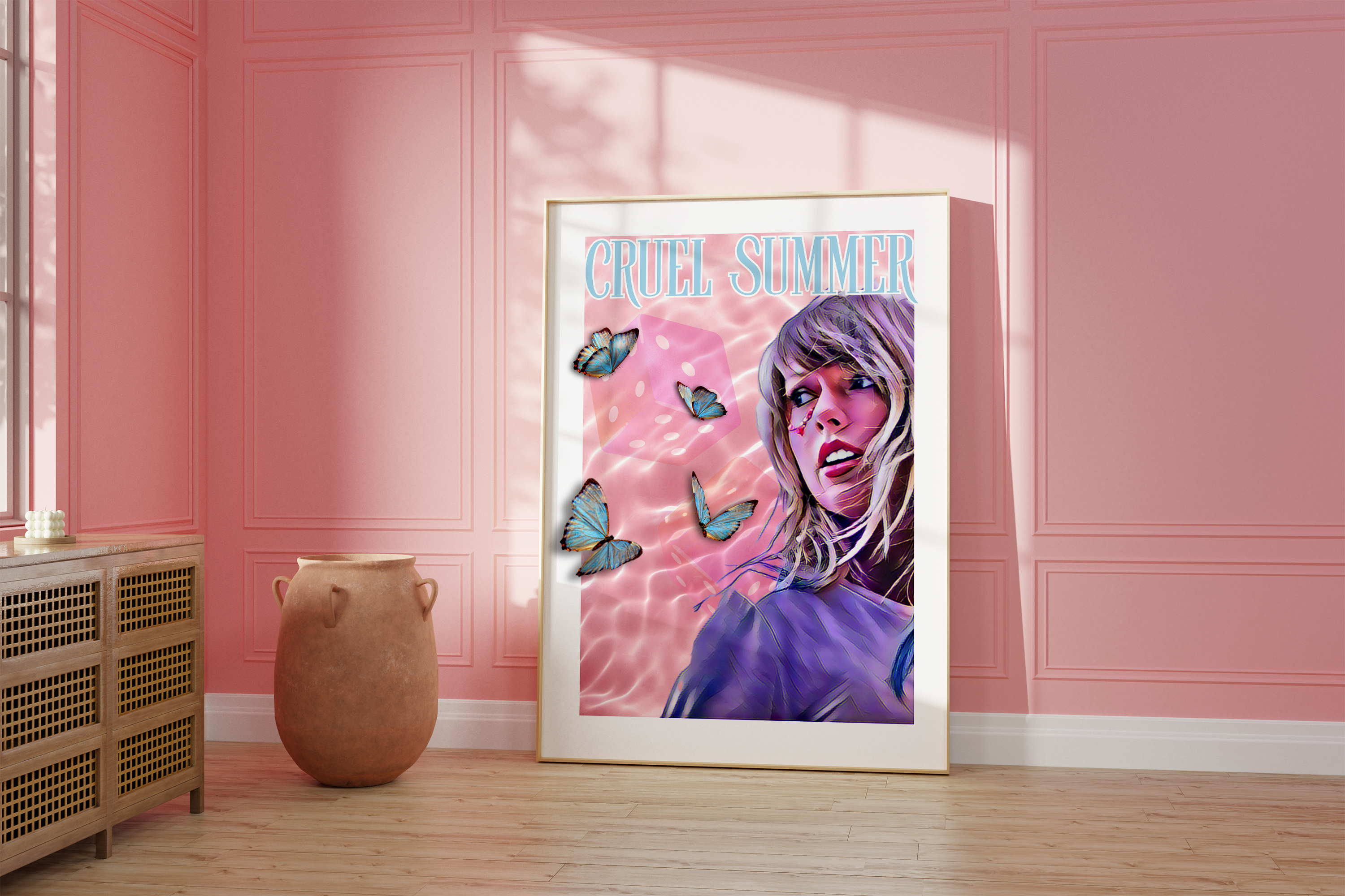 Taylor Swift Cruel Summer Inspired Print